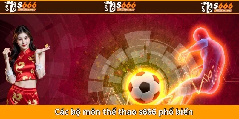 Một số bộ môn thể thao s666 được yêu thích nhất